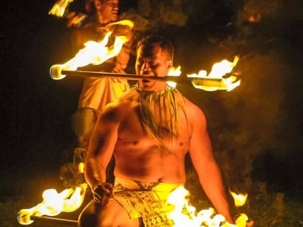 Toa Luau Fire-Knife Dance